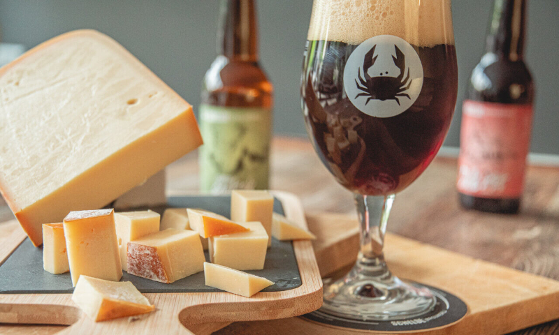 Dulle griet bierkaas van de schelde brouwerij